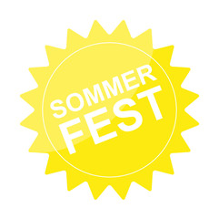 Sommerfest Button
