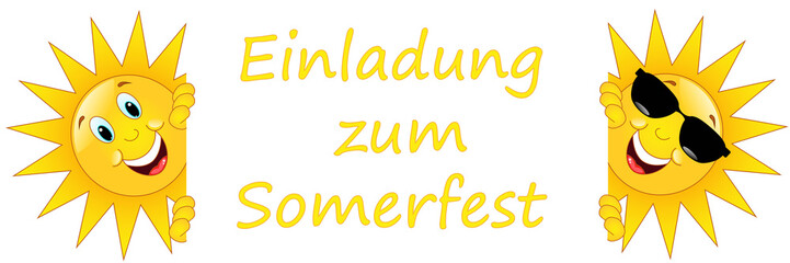 Einladung zum Sommerfest