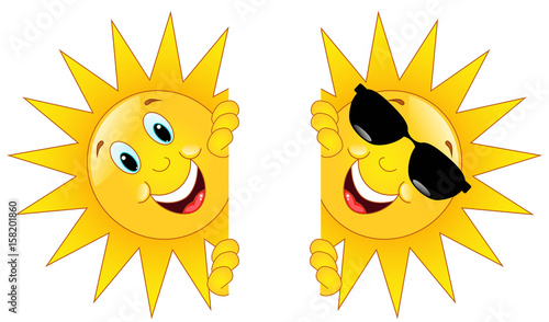 "Lustige Sonnen" Stockfotos und lizenzfreie Vektoren auf Fotolia.com