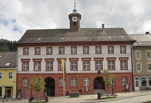 Rathaus von Triberg im Schwarzwald