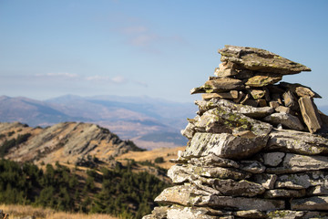 Piedras en el camino