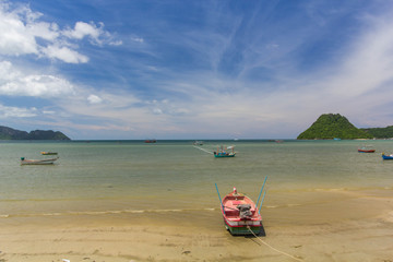 Ao Manao Beach in Mueang Prachuap Khiri Khan Thailand