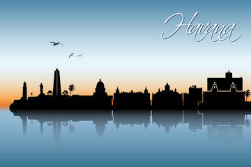 Havana, Cuba skyline