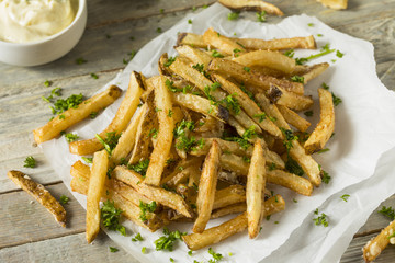 Homemade Parmesan Truffle French Fries