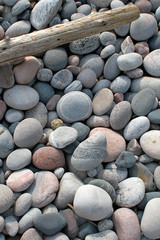 Pebble Beach - dry pebbles