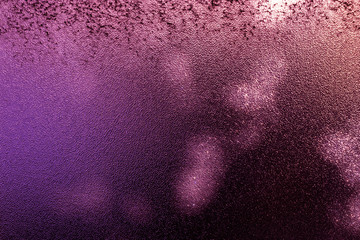 Wondefull Purple and pink Texture Captured on a Glass Window