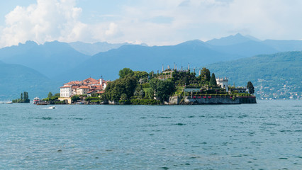 Fototapeta premium Isola Bella vista da Stresa