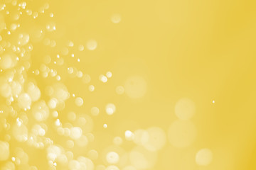 Gold bokeh , abstract background