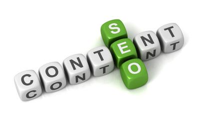 seo cubes concept  3d illustration