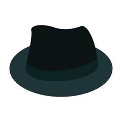 Isolated hat icon on a white background, Vector illustration