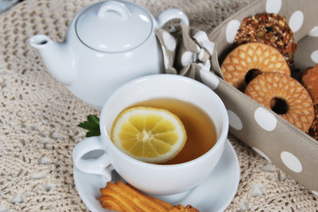 Delicious light breakfast