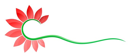 Flower Logo. 