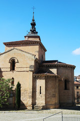 Fototapeta na wymiar San Millán Church, Segovia, Spain 