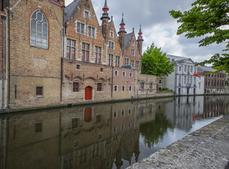 Fototapeta premium reflection in the canal