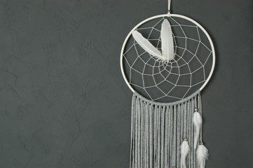 White gray dream catcher