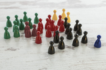 Bundestagswahl, Kegel, Gruppierung