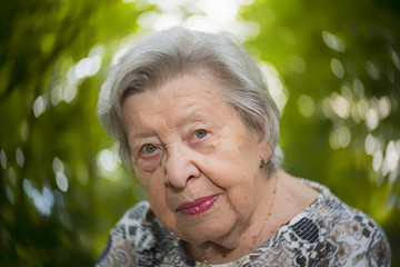 Senior Woman Outdoors 2