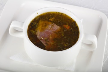 Lamb soup