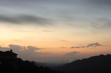 Fototapeta premium Austin TX through the hills