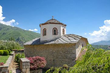 Fototapeta premium Debar, Macedonia - St. George the Victorious Monastery in Rajcica