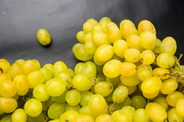 Large grapes cluster
