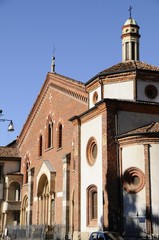 Fototapeta premium chiesa esterno