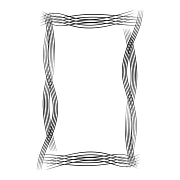 Decorative ornamental frame.  