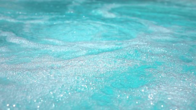 High quality video of water in the jaccuzi in real 1080p slow motion 250fps