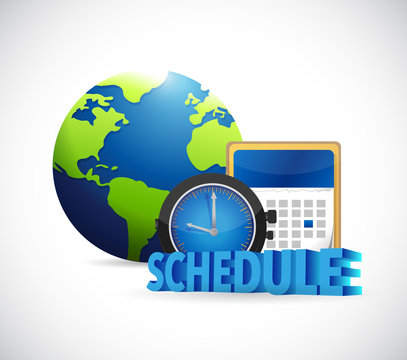 international schedule and calendar.