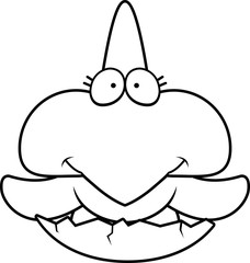 Cartoon Pterodactyl Hatch