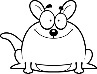 Smiling Little Kangaroo