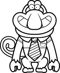 Cartoon Proboscis Tie