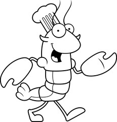 Crawfish Chef Walking