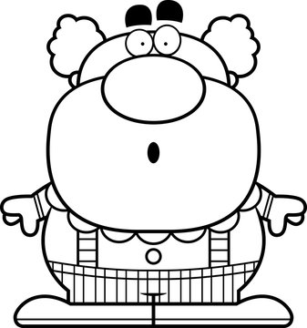 recommend clip art: Surprised Cartoon Clown