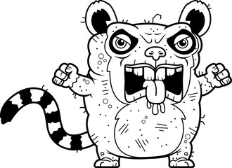 Angry Ugly Lemur