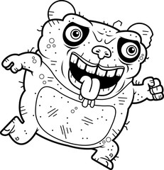 Ugly Panda Running