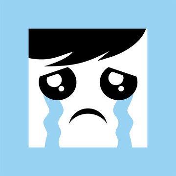 cry expression icon
