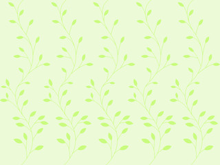 Leaves pattern on background