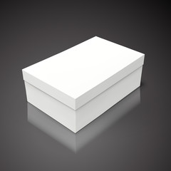 tilt blank paper box
