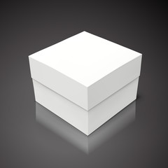 tilt blank paper box