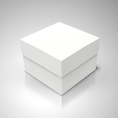 tilt blank paper box
