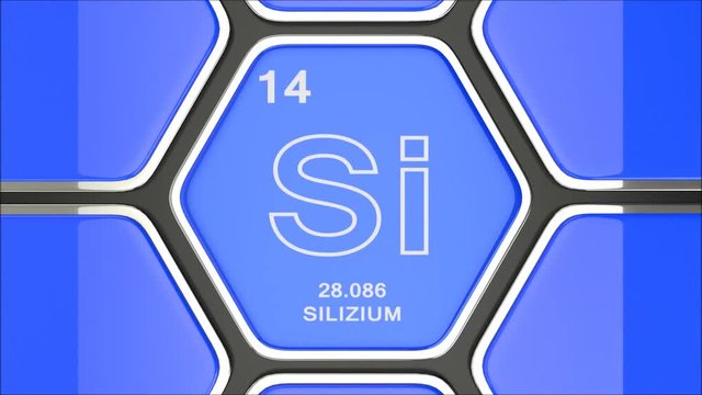 Silizium Element Animation