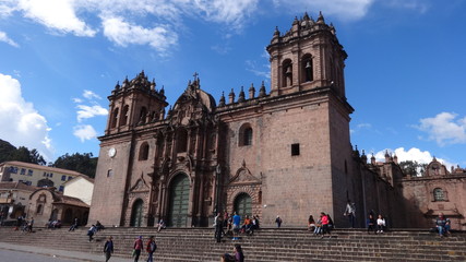 Fototapeta na wymiar Catedral de Cuzco