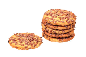 Cookies with flax seeds