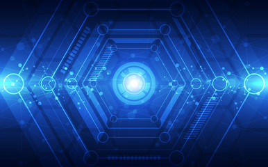 Abstract technology concept. vector illustration background