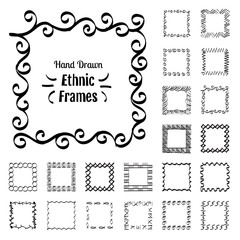 Obraz premium Ethnic Patterns or Frames