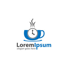 Coffee time design logo