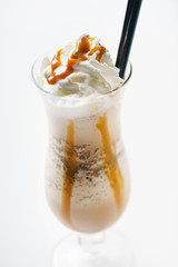 coffee with whipped cream