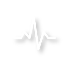 Icon mit Schatten - Puls