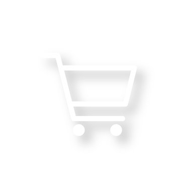 Icon mit Schatten - Einkaufswagen